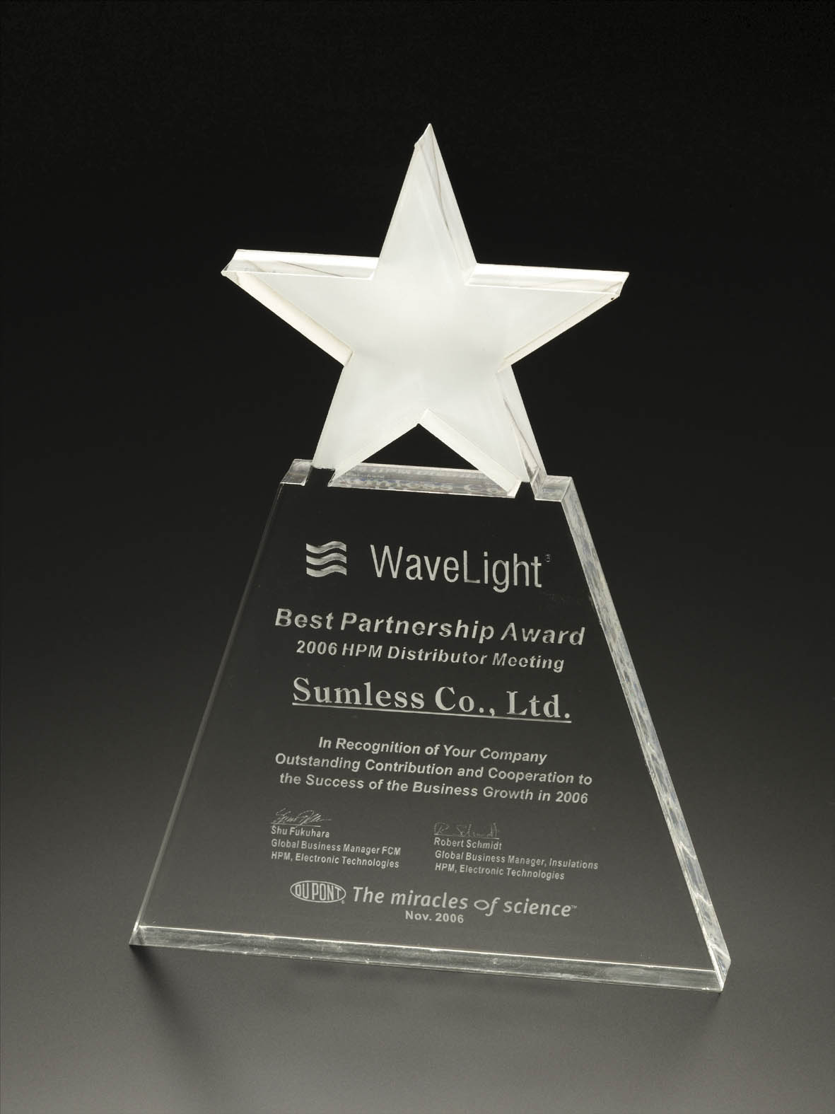 Acrylic Gifts, Drinkware, Housewares, Awards, and Displays Huang Acrylic